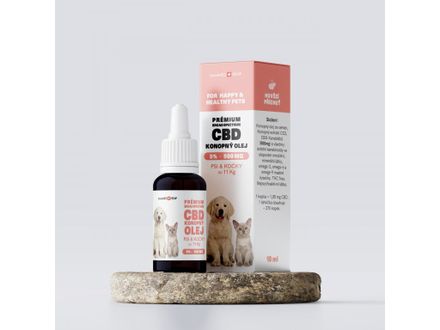 Hemp oil 5 % CBD 10 ml for dogs and cats up to 11 kg