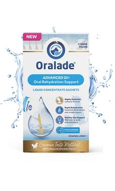 Oralade GI Support concentrate for dogs and cats  6x50 ml
