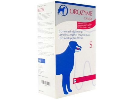 Orozyme Oradental Colagen Strips S - for small dogs (less than 10 kgs), 224 g