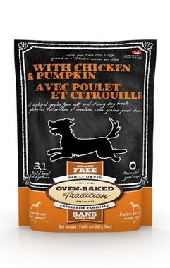 Oven-Baked Tradition All Natural Grain Free soft & chewy CHICKEN & PUMPKIN 170 g