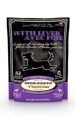 Oven-Baked Tradition All Natural soft & chewy LIVER 227 g