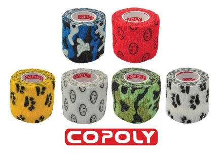 CoPoly cohesive bandage 5 cm x 4,5 m – printed, 1 pc