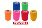 CoPoly cohesive bandage 7,5 cm x 4,5 m –  MIX NEON 1 pc