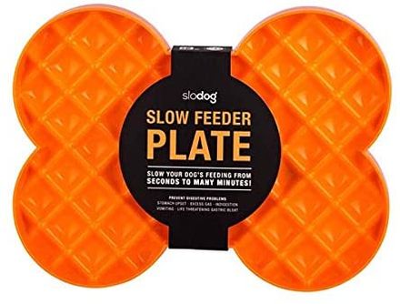 SloDog® Slow Dog Feeder 35 x 26 cm orange