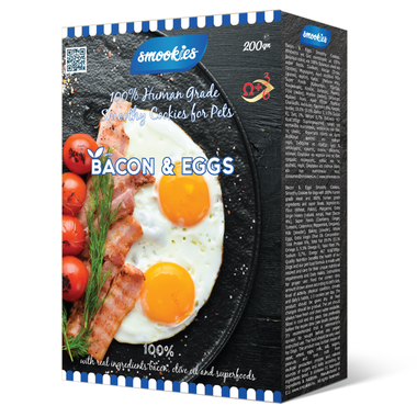 Smookies Bacon & Eggs 200 g snacks for dogs