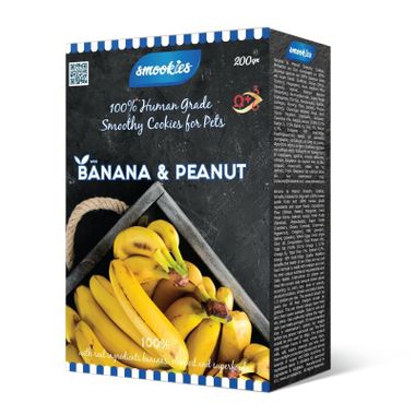 Smookies Banana & Peanut 200 g snacks for dogs