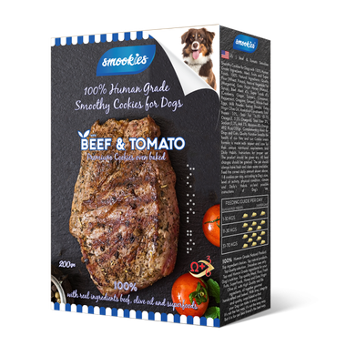 Smookies Beef & Tomato 200 g snacks for dogs