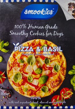 Smookies Pizza & Basil 200 g snacks for dogs