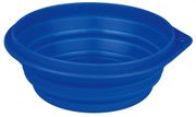Trixie Travel Bowl, Silicone 0,25 l/11 cm blue