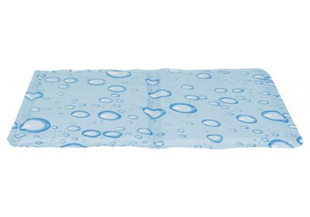 Trixie Cooling Mat light blue bubbles/drops 65 x 50 cm