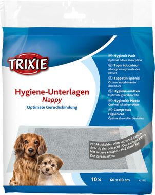 Trixie Nappy hygiene pad with activated carbon 60 x 60 cm 10 pcs.
