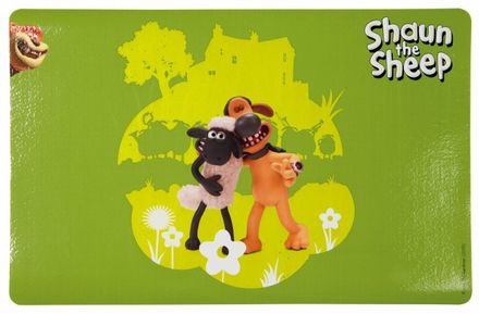 Trixie Shaun the Sheep Place Mat 44 x 28 cm green