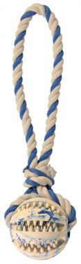 Trixie Denta Fun Playing Rope with Ball 7 cm / 24 cm