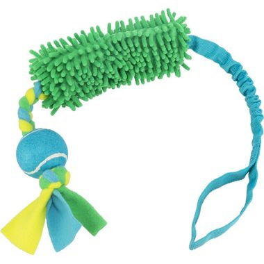Trixie Bungee Rope for Tugging with Tennis Ball 85 cm