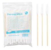 Bamboo Stick with cotton – ear cleaner S/M, 50 pcs