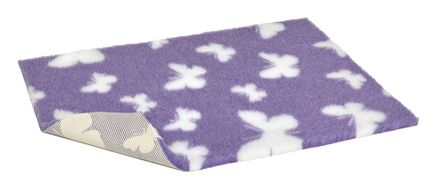 Vetbed® Non-Slip lilac with butterflies 100 x 150 cm