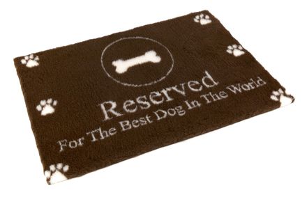 Vetbed® Non-Slip "Reserved For The Best Dog In The World" 100 x 75 cm