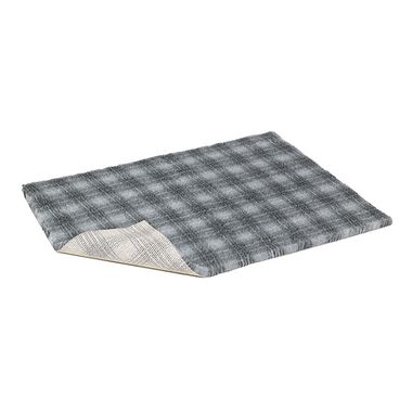 Vetbed® Non-Slip tartan grey 100 x 150 cm